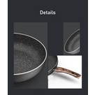 Chảo Chiên Bằng Đá Maifan Tiện Dụng Cho Bếp gas