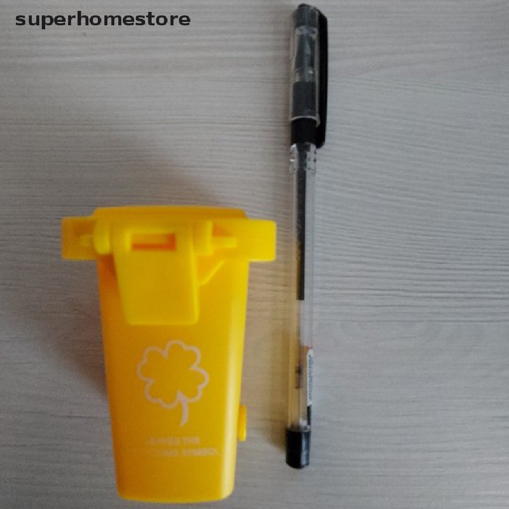 Bộ 4 Thùng Rác Mini Dạng Đẩy Cho Xe Hơi Đồ Chơi Mới