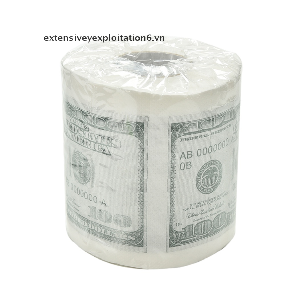 / / E6vn / / $100.00 - Một Cuộn Giấy Vệ Sinh Một Trăm Đô La + 1 Triệu Đô La Bill