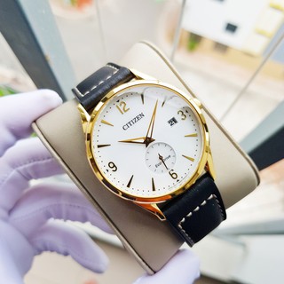 Đồng hồ nam citizen bv1114-17a năng lượng ánh sáng dây da