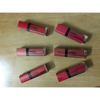 Set 6 Son Bourjois velvet edition