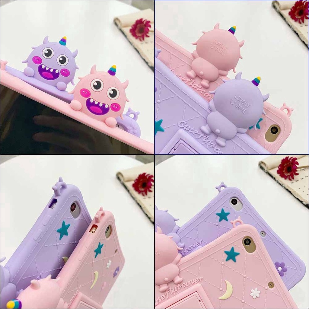 Only For Samsung Galaxy Tab A 8.0 inch 2019 SM-T290 SM-T295 SM-T297 T290 T295 T297 Tablet Monster Case Soft Silicone Shockproof Cover with Strap | BigBuy360 - bigbuy360.vn