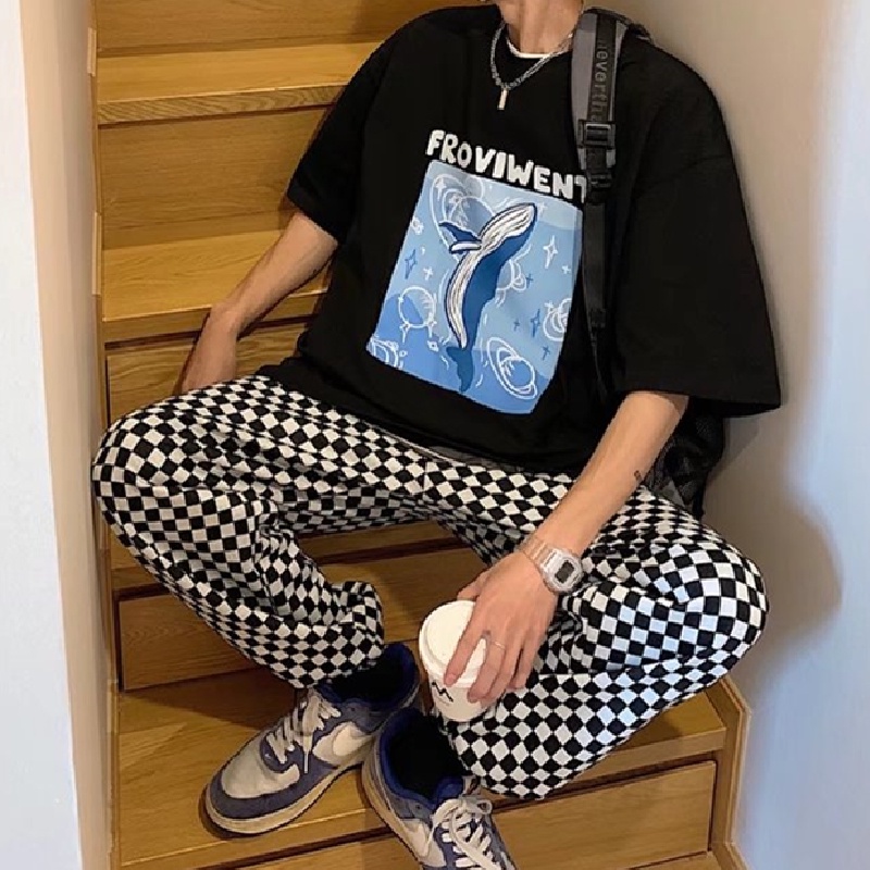 Áo Thun Tay Ngắn Dáng Rộng In Chữ Cỡ Lớn Thoải Mái Thời Trang Mùa Hè Cho Nam Và Nữ size M-5XL