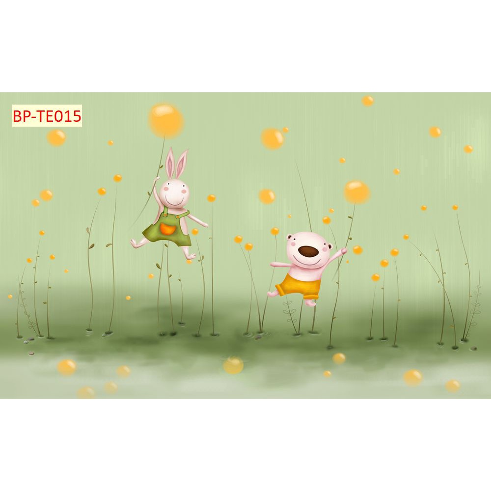 Tranh 3D Dán Tường Phòng Trẻ Em Nhiều Chủ Đề HOẠT HÌNH HOT HIT, HOT TREND HIỆN NAY