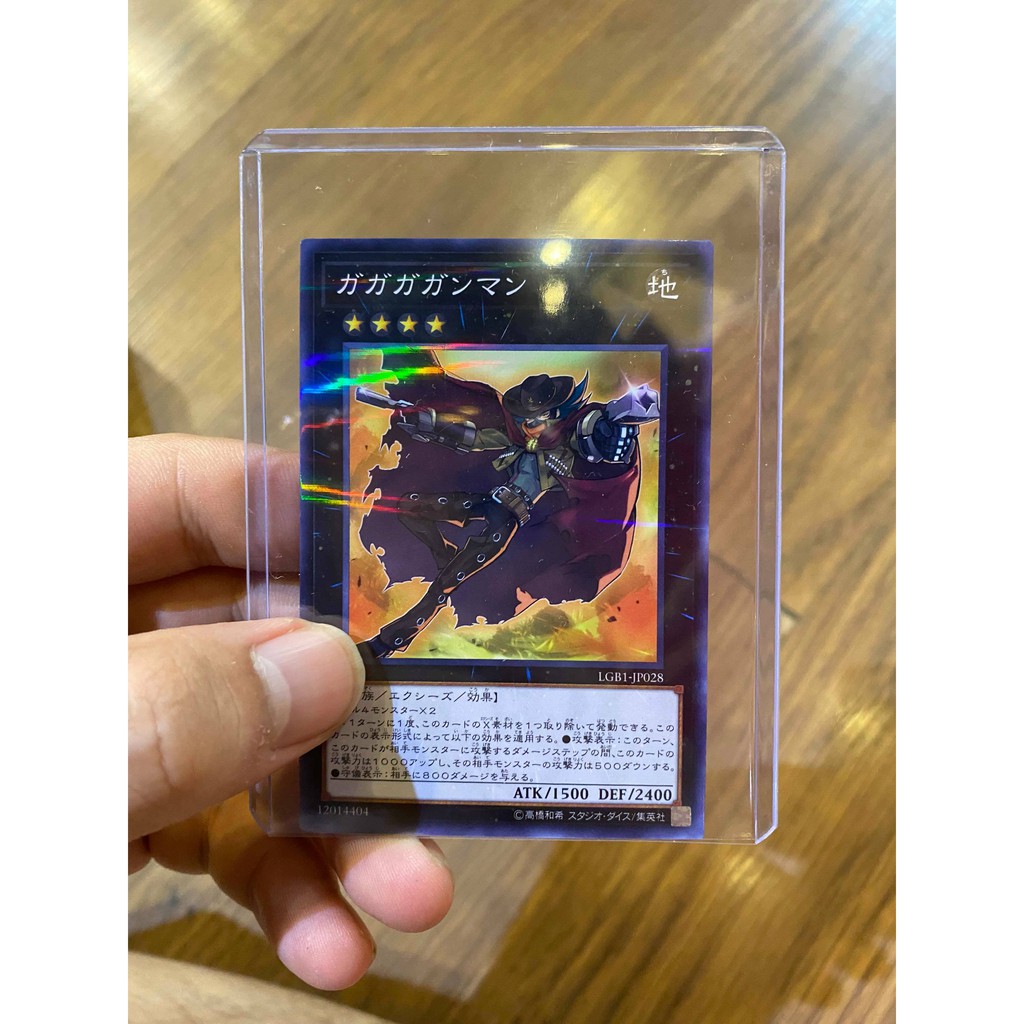 Lá bài thẻ bài Yugioh Gagaga Cowboy - Parraleo Rare - Tặng bọc bài nhựa bảo quản