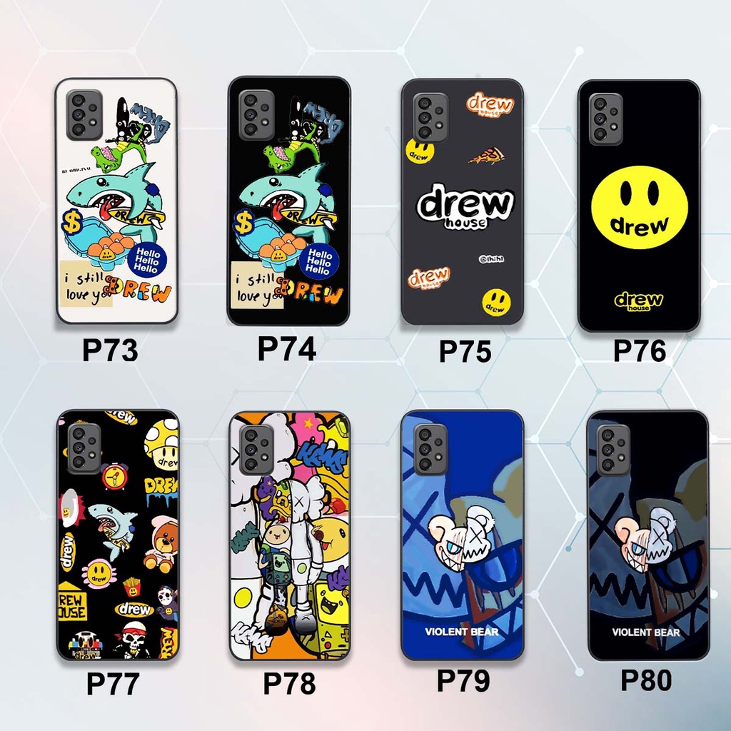 Ốp lưng điện thoại samsung a13 4g / a23 4g in hình gấu Kaw, Drew, Violent bear