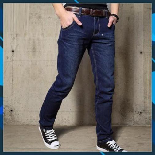 Quần jean nam ống suông vải dày nhều màu, size 28-36 (50-90kg) phù hợp với mọi lứa tuổi