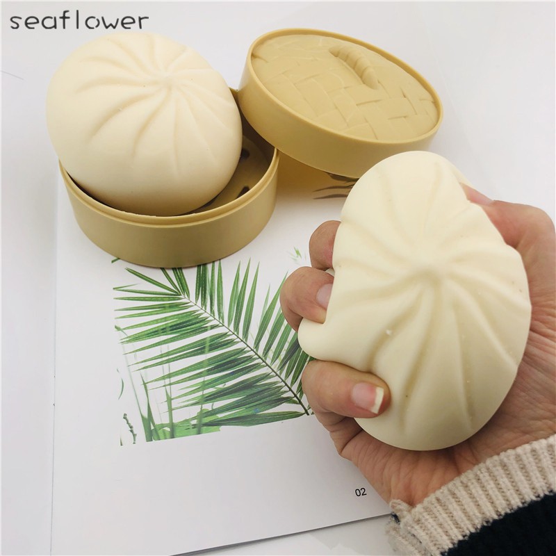 Squishy Mềm Hình Bánh Bao Dễ Thương