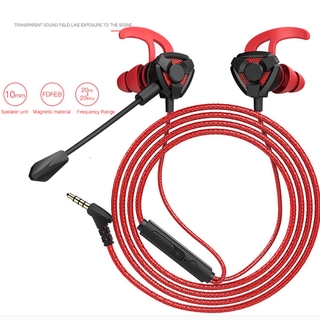 Tai nghe nhét tai chơi game G9 tích hợp mic cho máy tính notebook