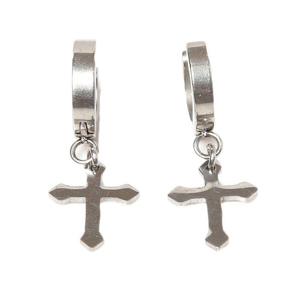 Bông Tai Hình Thánh Giá Thời Trang Vintage VANES1