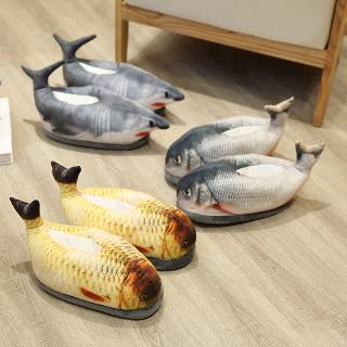 Dép Đi Trong Nhà Chống Trượt Hình Cá Mập Hoạt Hình Dễ Thương