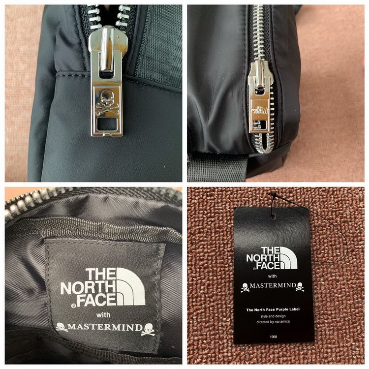 Túi đeo chéo Mastermind x The North Face black shoulder bag