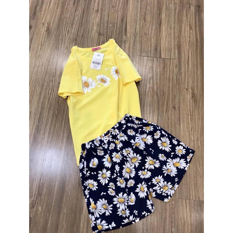 Bộ cotton mặc nhà Nữ