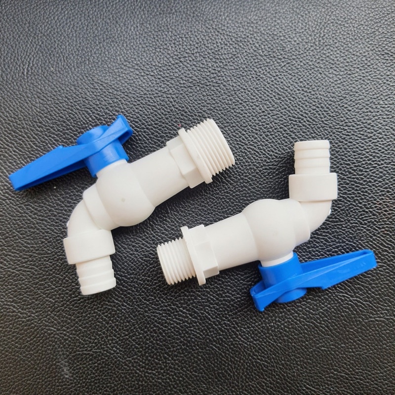 Vòi nước -nhựa khoá nước PVC phi 21,27 (hàng đẹp)