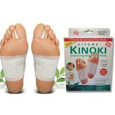 Kinoki NHẬT BẢN 100% - COMBO 20 Miếng dán chân giải độc gan - thải nội tiết tố trong cơ thể - giúp massage chân Kinoki