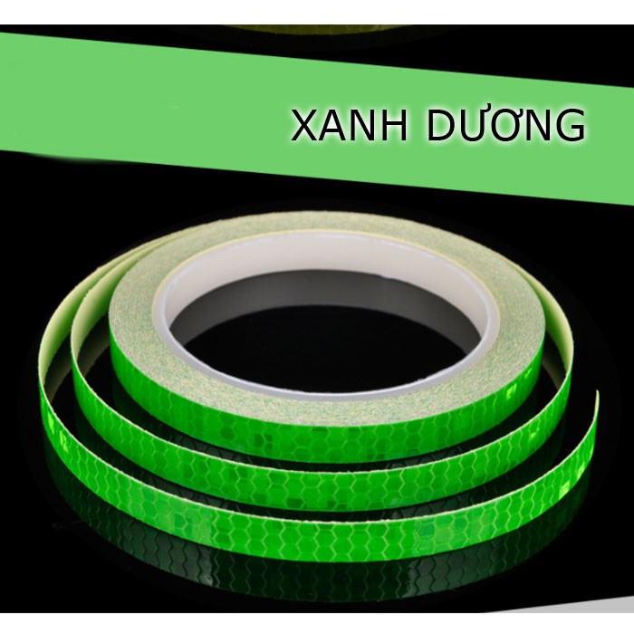 Cuộn Decal Phản Quang Dán Viền Xe DCT001-TOOSTORE