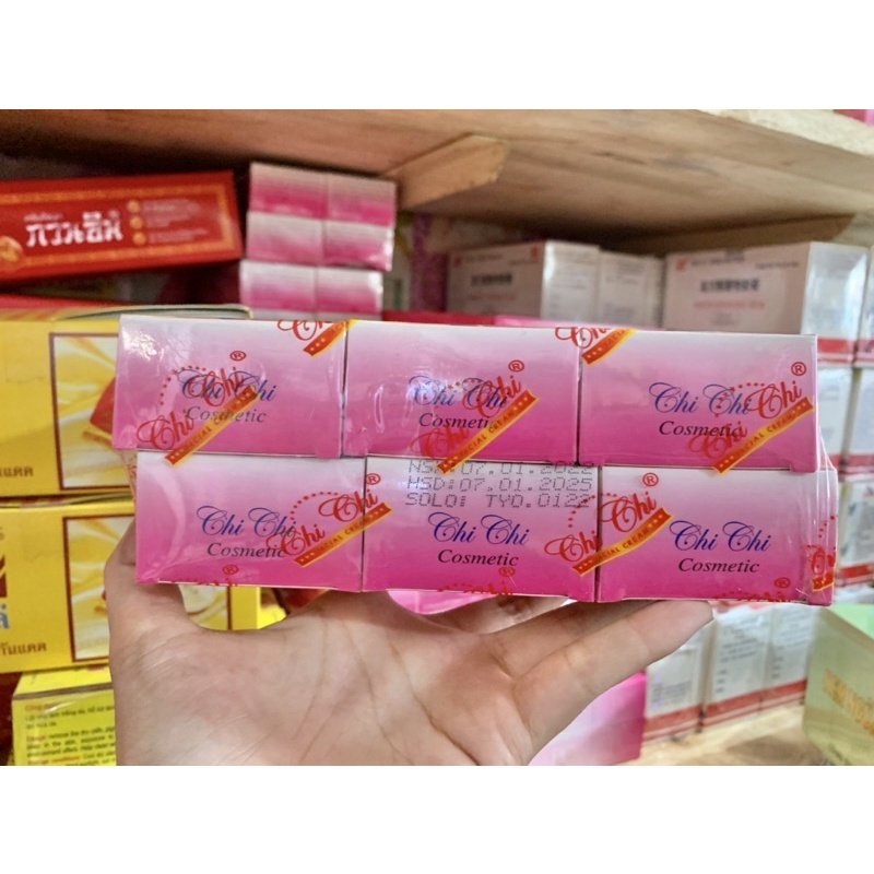 sỉ lố 10 hủ kem cô gái tóc xù chi chi tốt hủ 5g