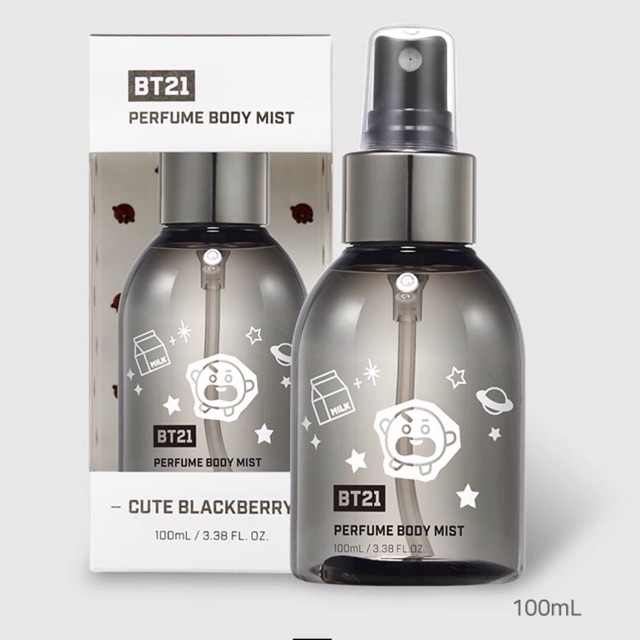 🇰🇷Olive Young x BT21 - Perfume Body Mist 100ml ( hết TATA)🌷