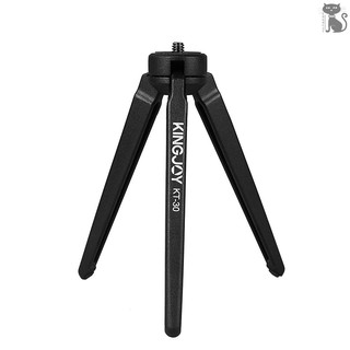 COD☆ KINGJOY Portable Mini Tripod Stabilizer Stable Aluminium Alloy Desktop Tabletop Three-leg Stand