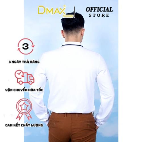 Áo Polo Nam Dài Tay Thêu Chữ D Đủ Màu cho khách lựa PL0S120