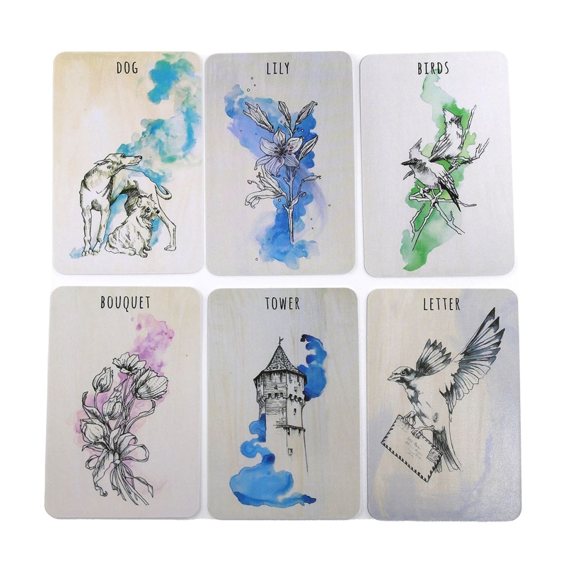 Bộ Bài Tarot Mực May Mắn Dành Cho Người Mới Bắt Đầu