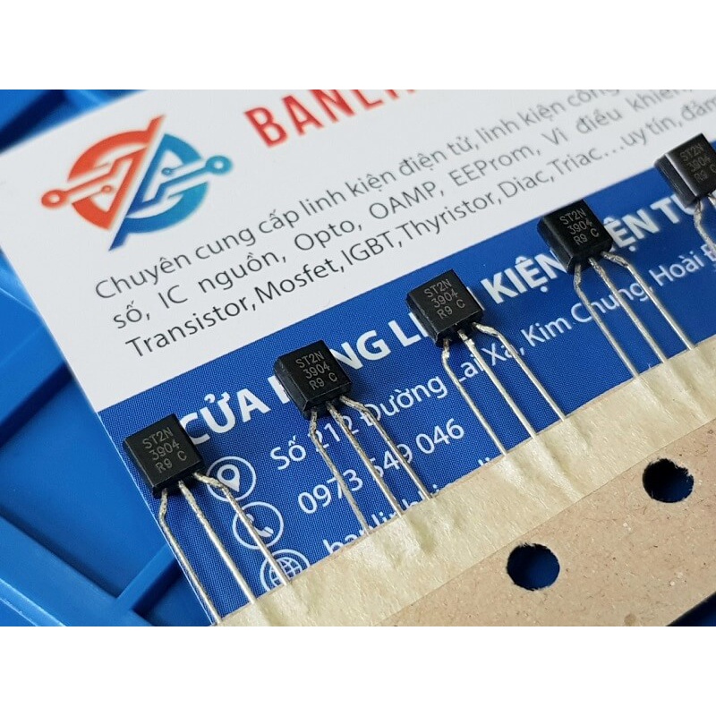 [Combo 20 chiếc] 2N3904 3904 Transistor NPN 0.2A 40V TO-92