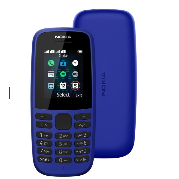 Điện thoại Nokia 105 1 sim (2019) Hàng Mới Nguyên Seal - Bảo Hành Chính hãng