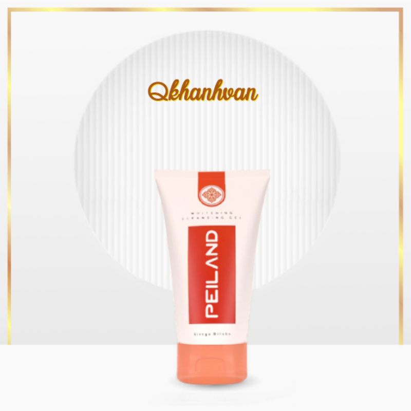 Sữa rửa mặt Peiland sáng da không tạo bọt màu cam 100ml (da nhờn)