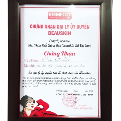 BEAUSKIN Son lì Rosedew Matte Creamy Lipstick