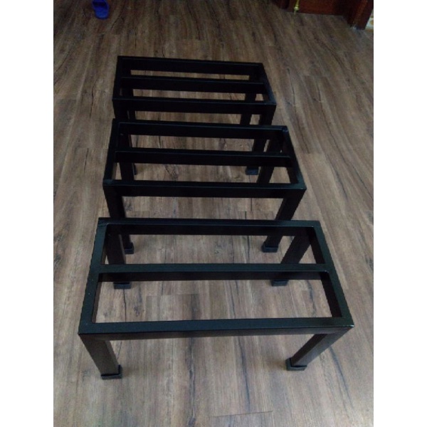 Kệ sắt Kê đồ đạc-Bể Cá Mini. Dài 50-55-60cm;Rộng 25cm;Cao20-30cm. hộp kẽm 2*4cm