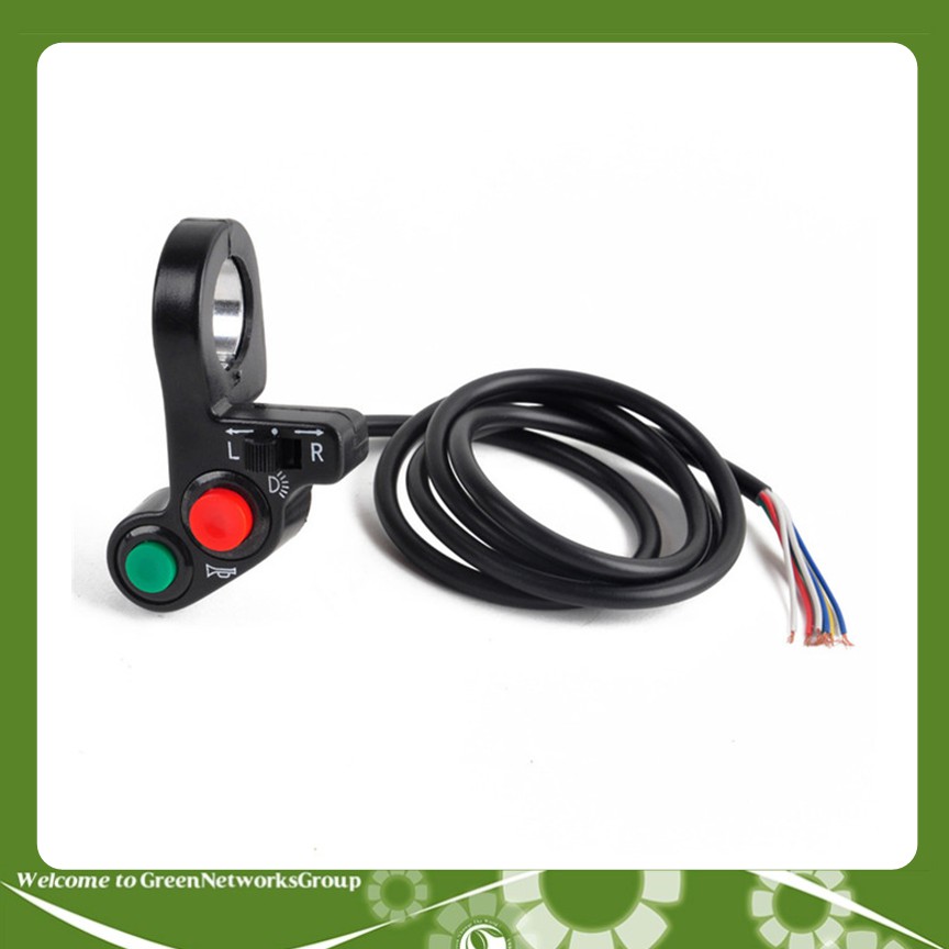 Cùm công tắc F5 với 4 chức năng on, off, còi xe, xi nhan