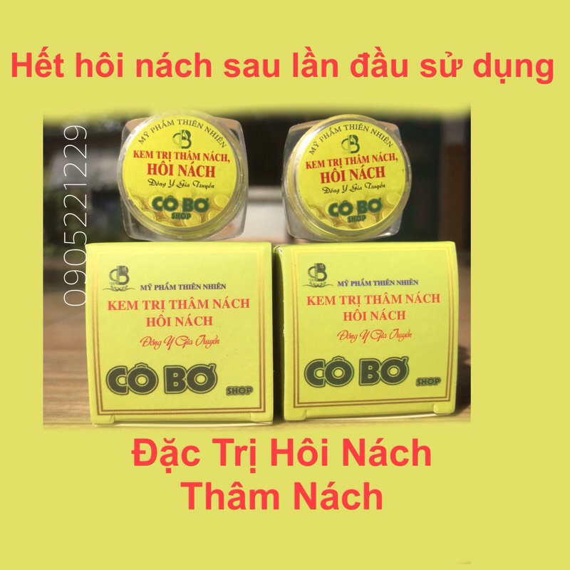 Combo 2 hộp Kem Cô Bơ Khử Thâm Nách Hôi Nách Cô Bơ Dưỡng Trắng - Giảm Mùi Hôi Hiệu Quả