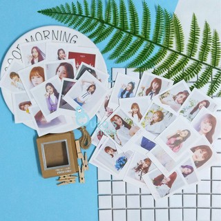 Set 40 lomo kèm hộp draft, kẹp và dây treo ảnh: TWICE, SEVENTEEN, IZONE