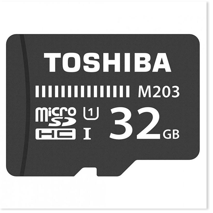 Thẻ nhớ MicroSDHC Toshiba M203 UHS-I U1 32GB 100MB/s (Đen)