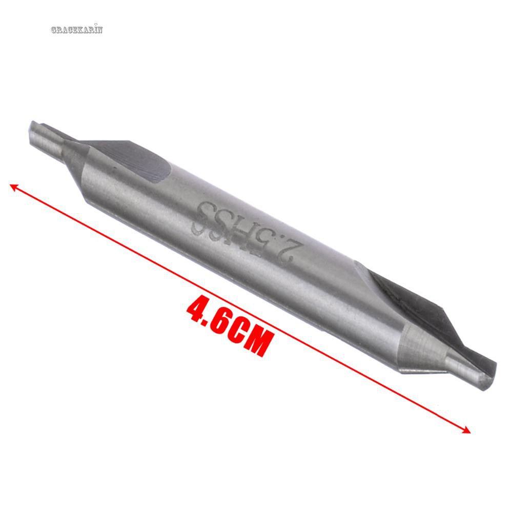 Drill Bit Combined 60 Degree Spotting Countersink Bits 2.5mm Practical