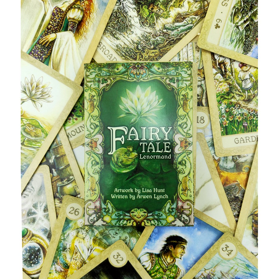 Bộ Tarot Fairy Tale Lenormand H12 Bài Bói New