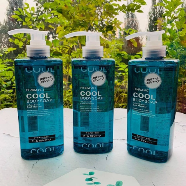 Sữa Tắm Cool Body Soap pharmaact Nhật Bản 550ml mẫu mới - ảnh cuối