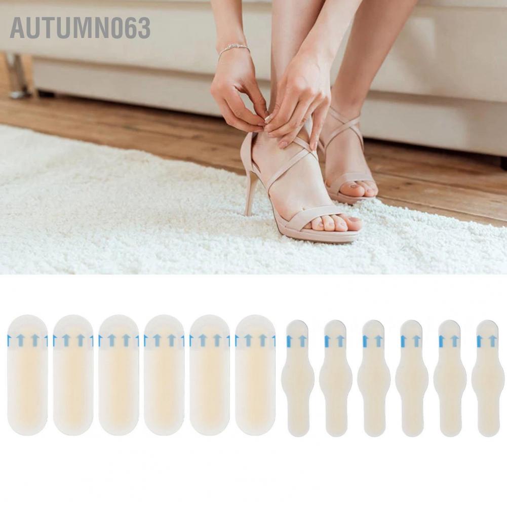 12 cái Miếng dán gót chân Gel đa chức năng Mang miếng chống đau giảm cho bạn gái Phụ nữ Autumn063