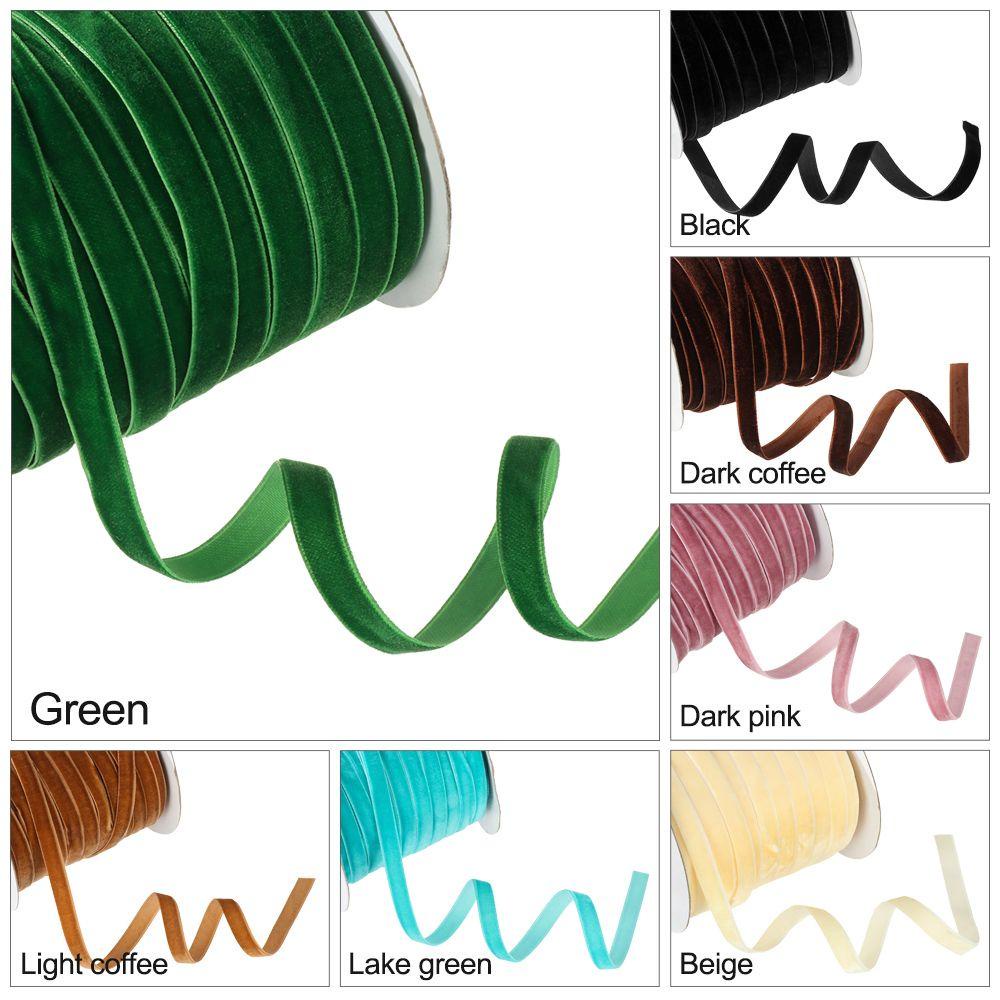 Dây Ruy Băng Trang Trí Tiệc Bằng Nhung 50Yard 10mm KENT1