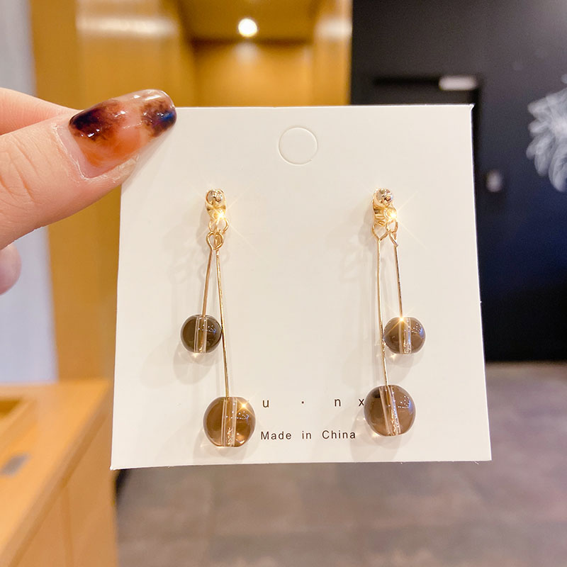 Khuyên tai dáng dài nhiều kiểu tùy chọn xinh xắn cho nữ