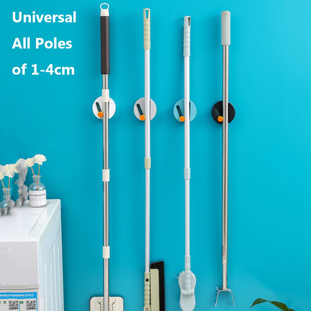 Móc Treo Cây Lau Nhà Gắn Tường Nhà Tắm/Nhà Bếp Nhiều Màu Sắc Tiện Dụng