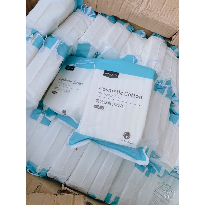 Bông tẩy trang 230 miếng Cosmetic Cotton của Maycreat C505 | BigBuy360 - bigbuy360.vn