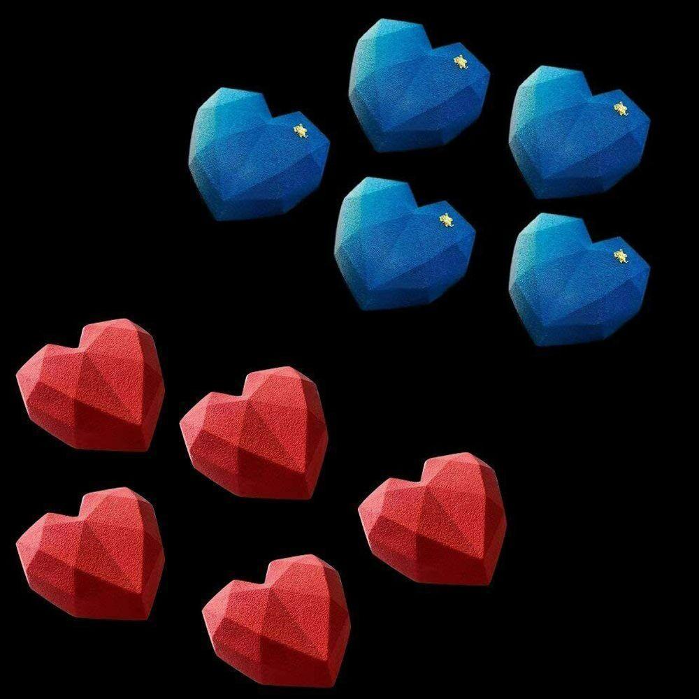 Khuôn Làm Bánh / Sô Cô La Hình Trái Tim 3D