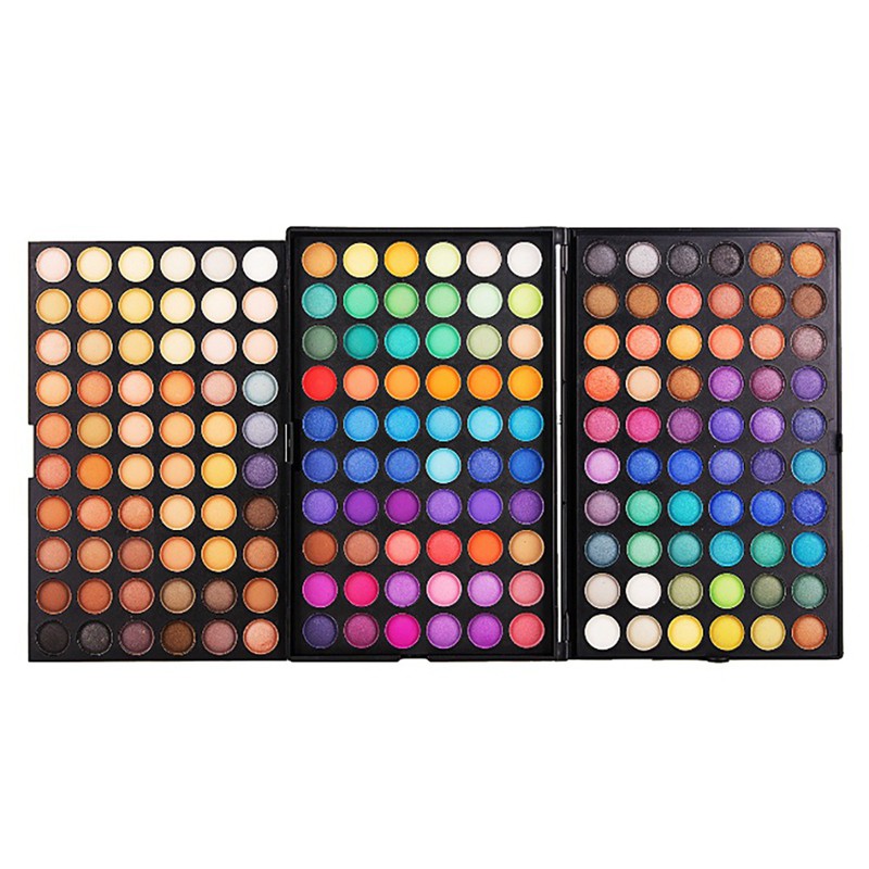 Happy Makeup 180 Color Shimmer Glitter Eye Shadow Palette Waterproof Profissional Matte Eyeshadow Cream Makeup Palette | BigBuy360 - bigbuy360.vn