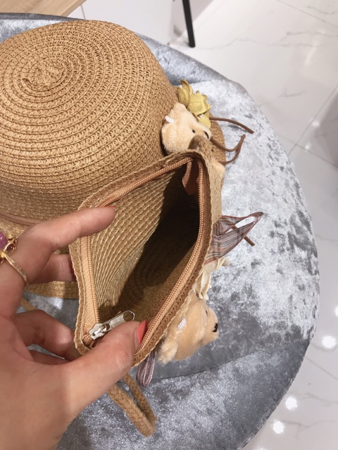 Set mũ túi cho bé gái