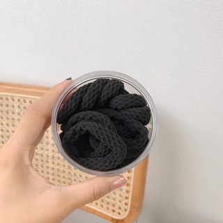 Set 20 Thun Cột Tóc Không Đường May Co Giãn Tốt