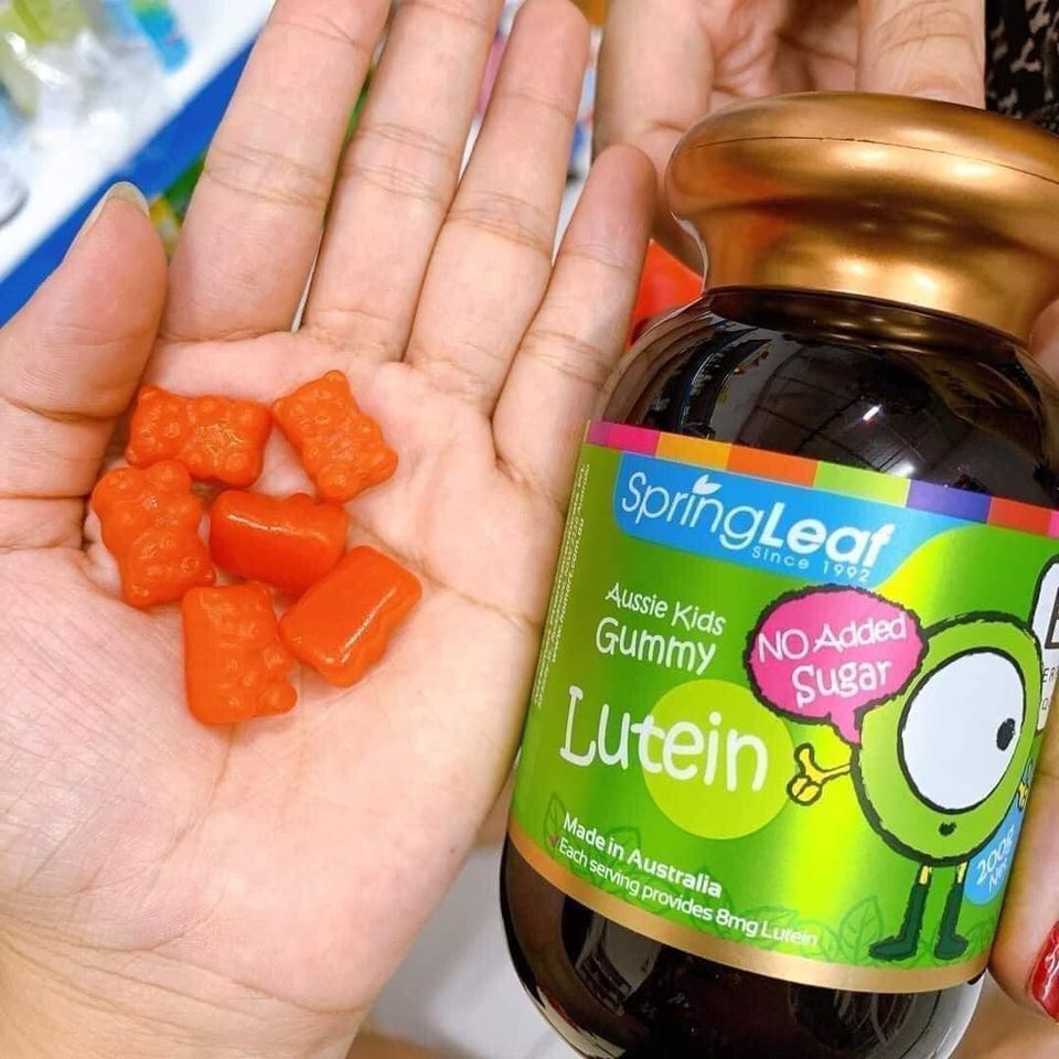 Kẹo Dẻo Bổ Mắt Cho Bé - Spring Leaf Aussie Lutein Kids Gummy 80 Viên