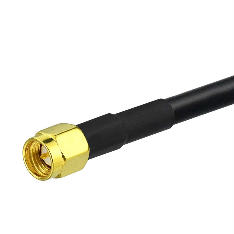 Xumu N Type Male to SMA Male Test Antenna Coaxial RG58 Cable Connect SMA Plug to N Plug Low Loss RG58 Cable