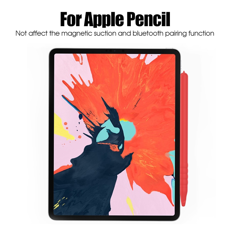 Vỏ silicon mềm bảo vệ bút cảm ứng Apple Pencil 2 chống lạc mất