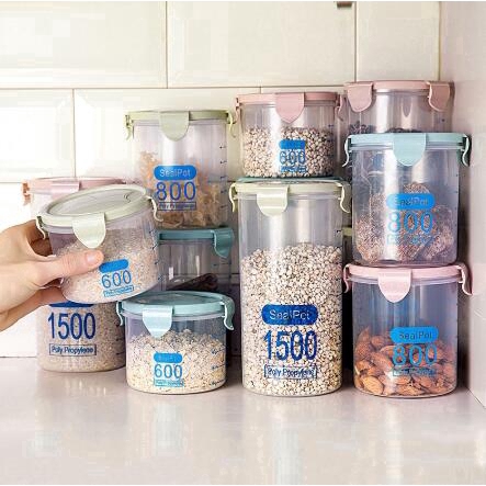 Hộp Nhựa Tròn Dùng Bảo Quản Thực Phẩm Tiện Dụng